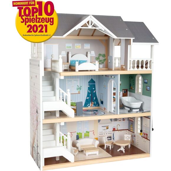 Small Foot Wooden Toys Urban Villa Doll House Playset Collection - Picture 5 of 16